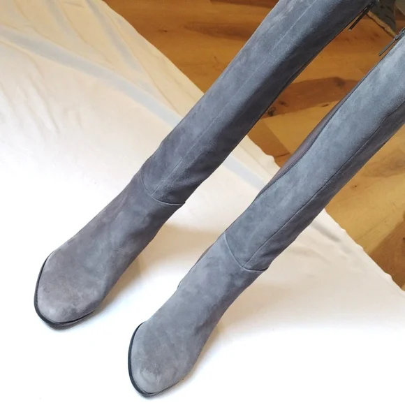 Calvin Klein Gray Freeda Tall Boot - Picture 2 of 11